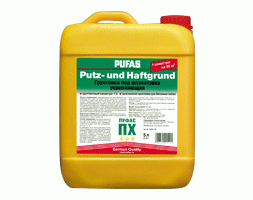 Pufas - PUTZ- UND HAFTGRUND (ПХ) - грунт под штукатурку укрепляющий, концентрат 10 л