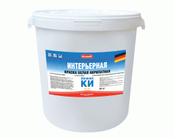 Pufas - ИНТЕРЬЕРНАЯ (КИ) - Краска вододисперсионная 25,8 л (40 кг)
